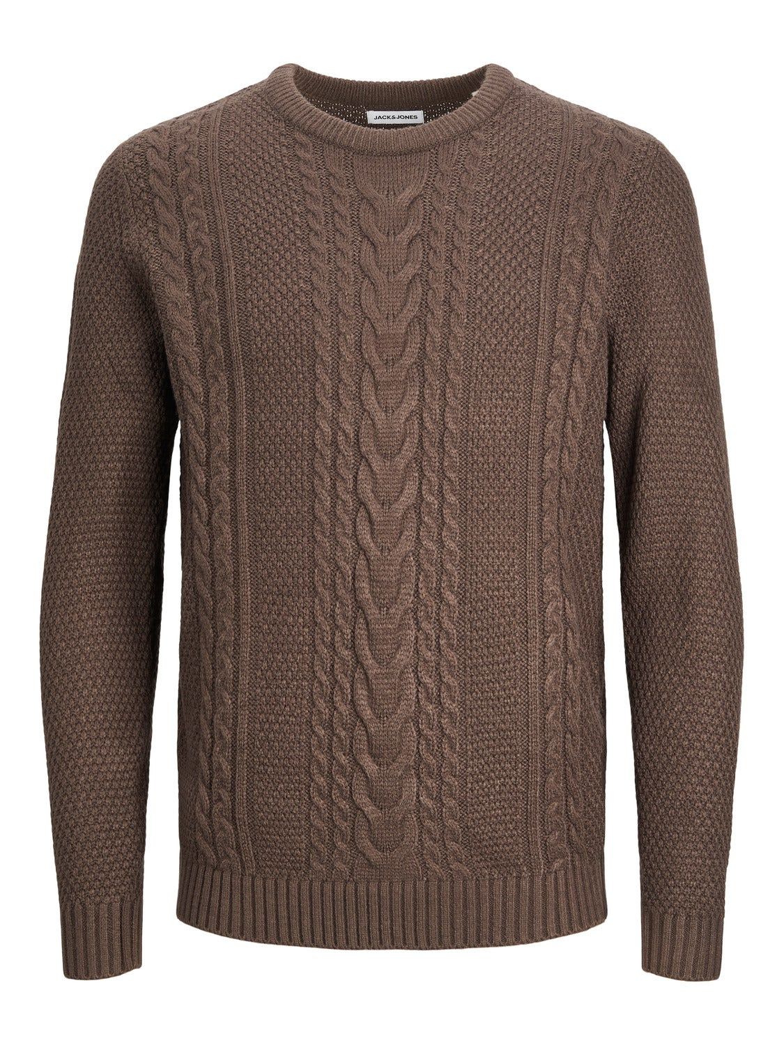 Plain Crew Neck Jumper sold by Jack & Jones product image thumbnail 3