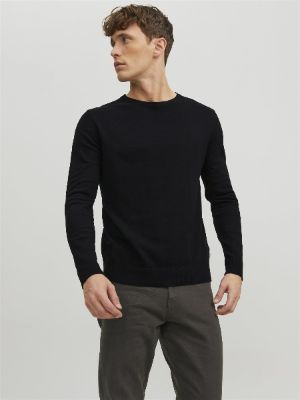 Plain Crew Neck Jumper sold by Jack & Jones