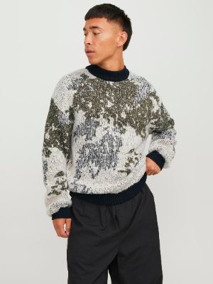 Plain Crew Neck Jumper sold by Jack & Jones