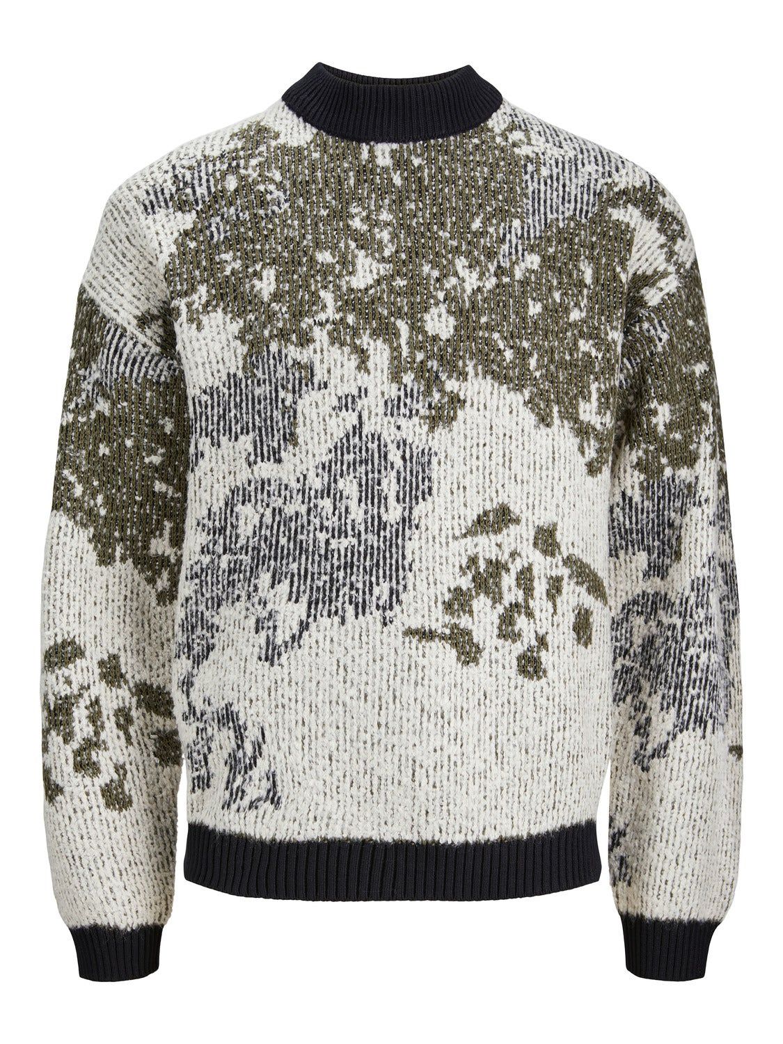 Plain Crew Neck Jumper sold by Jack & Jones product image thumbnail 3