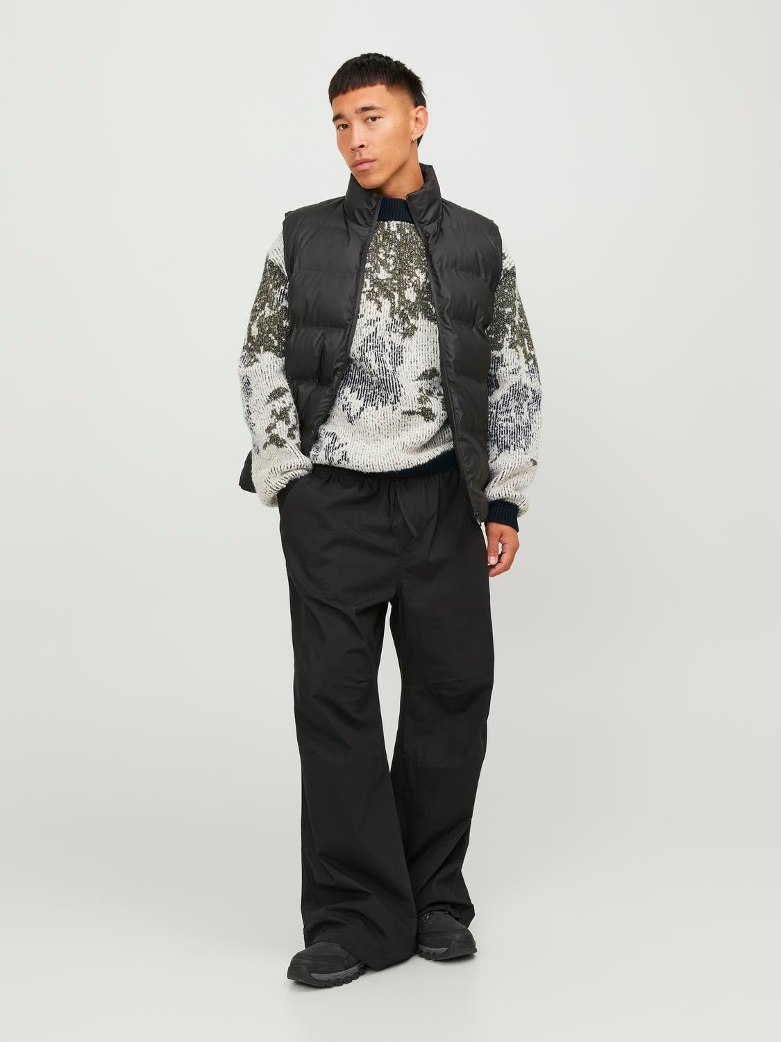 Plain Crew Neck Jumper sold by Jack & Jones product image thumbnail 4