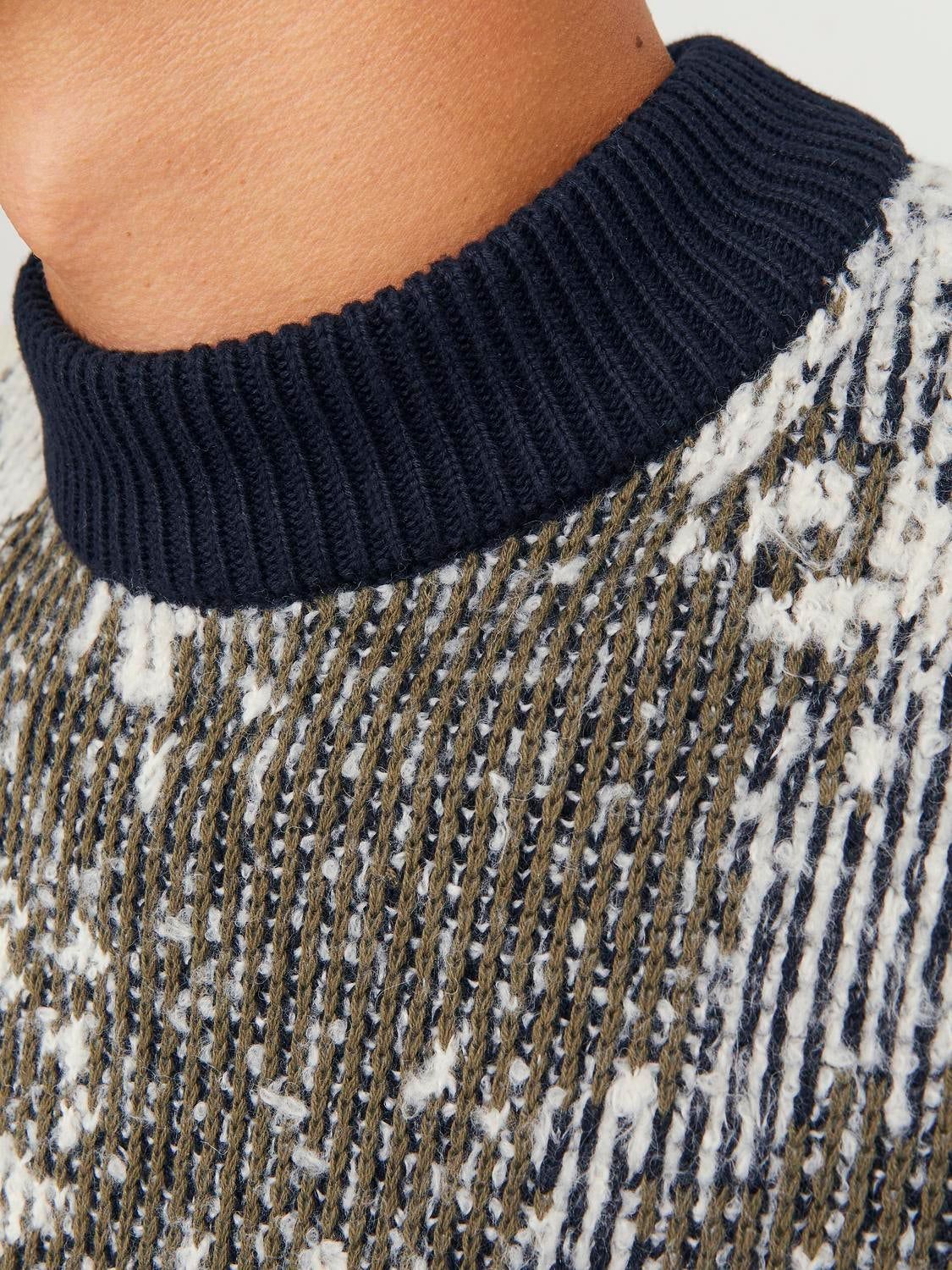 Plain Crew Neck Jumper sold by Jack & Jones product image thumbnail 5