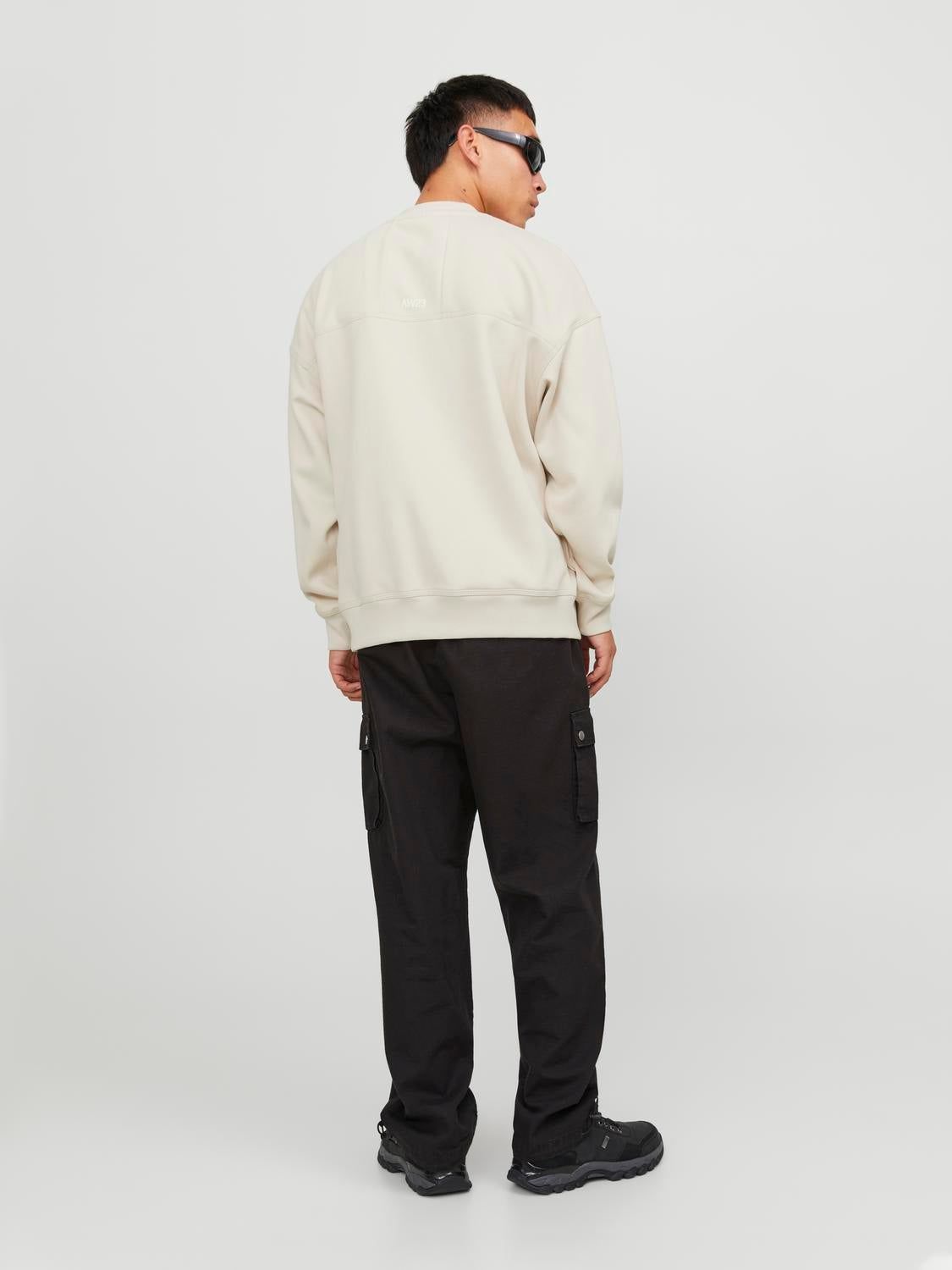 Plain Crewn Neck Sweatshirt sold by Jack & Jones product image thumbnail 2