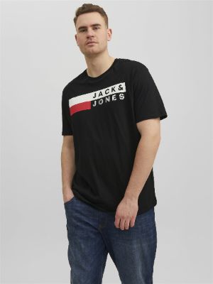 Plus Size Logo T-shirt sold by Jack & Jones