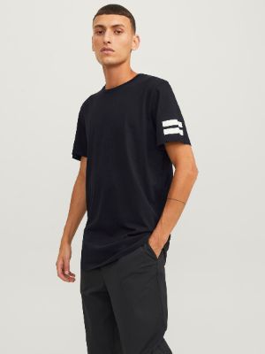 Striped Crew neck T-shirt made by Jack & Jones