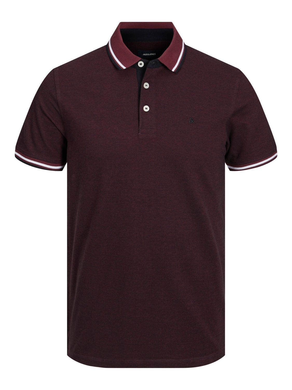 Plain Polo T-shirt sold by Jack & Jones product image thumbnail 3