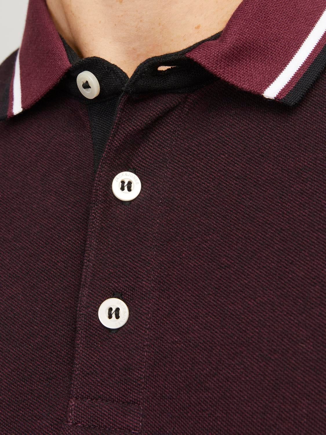 Plain Polo T-shirt sold by Jack & Jones product image thumbnail 5