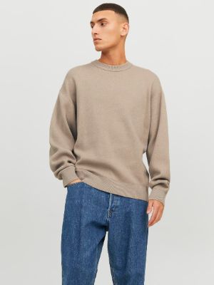 Plain Crew Neck Jumper sold by Jack & Jones