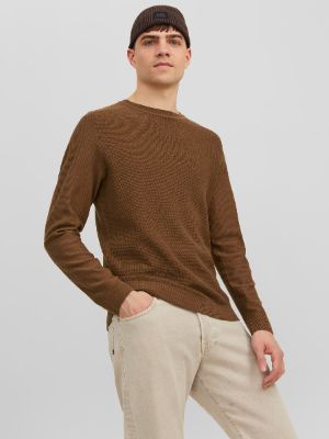 Plain Crew Neck Jumper sold by Jack & Jones