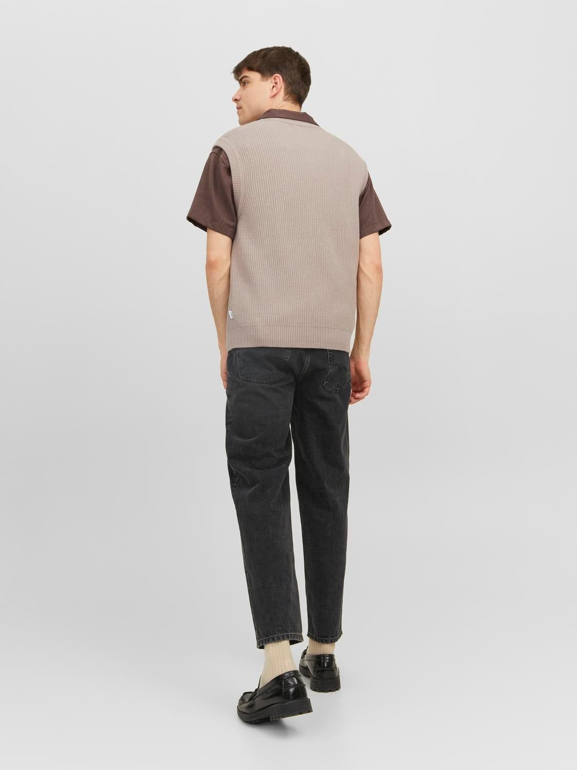 Plain Knitted vest sold by Jack & Jones product image thumbnail 2