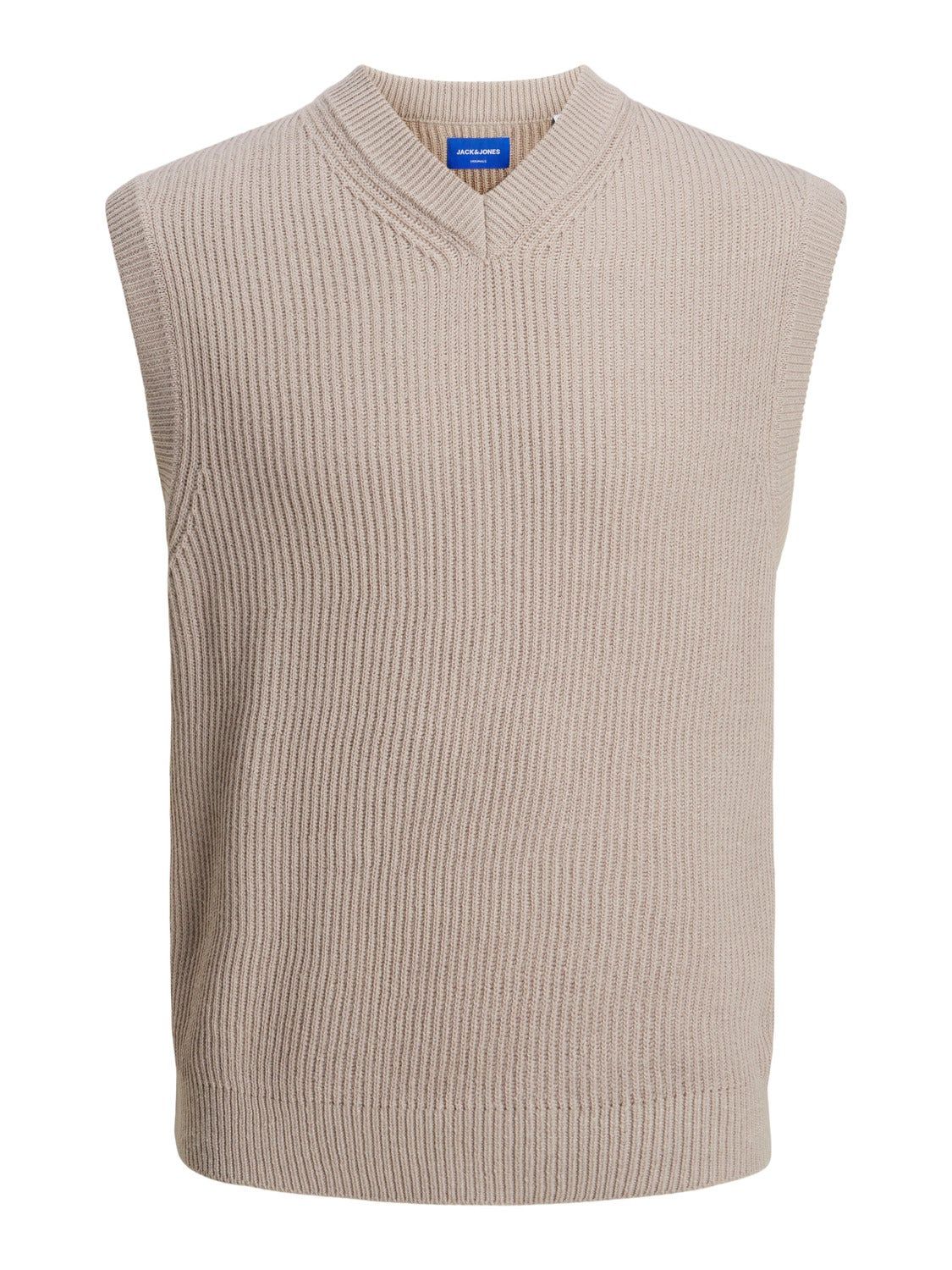 Plain Knitted vest sold by Jack & Jones product image thumbnail 3