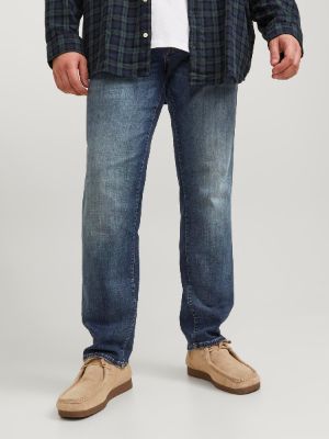 Plus Size JJITIM JJICON JJ 057 50SPS PLS Slim Straight Fit jeans sold by Jack & Jones