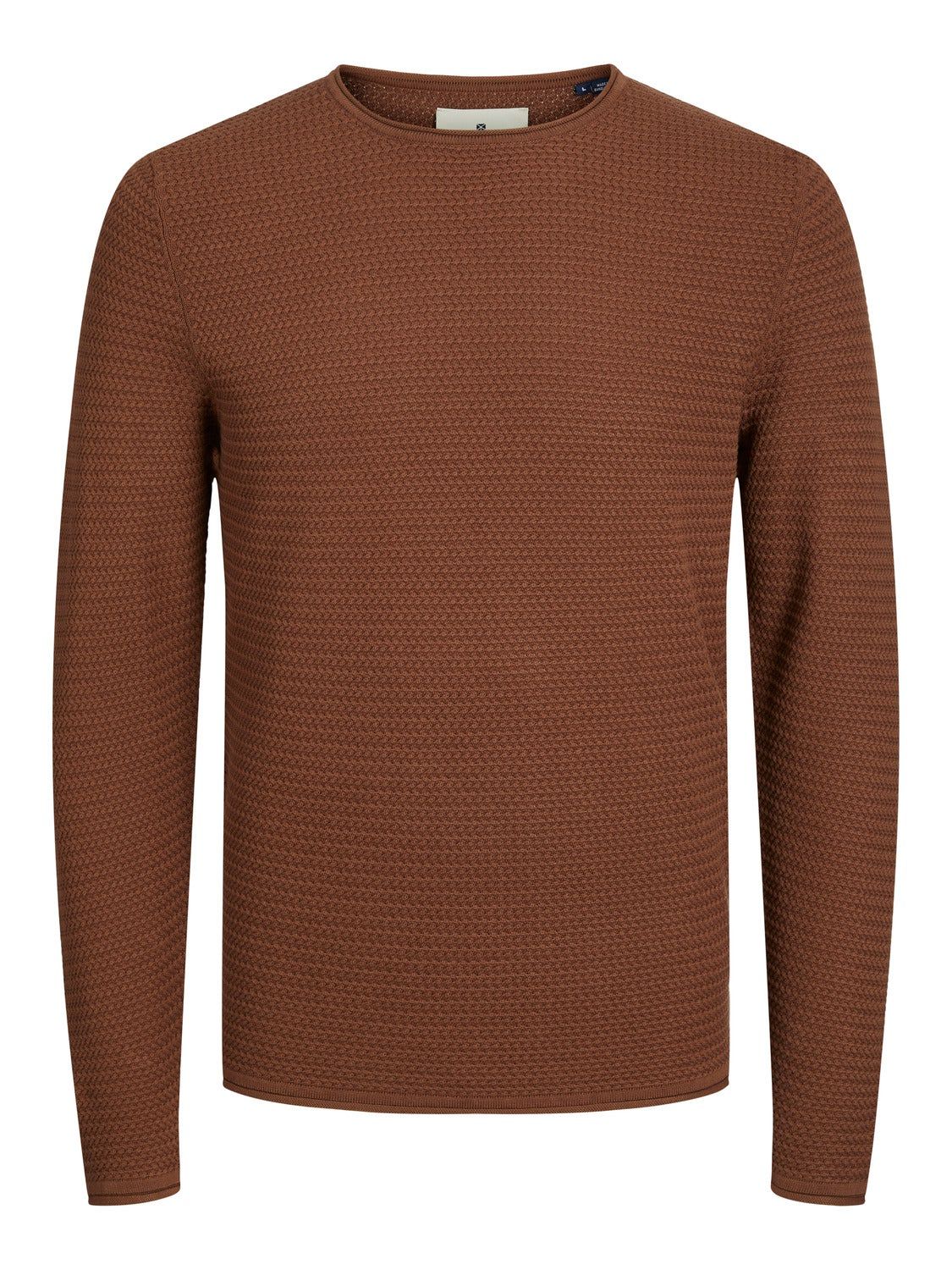 Plain Crew Neck Jumper sold by Jack & Jones product image thumbnail 3
