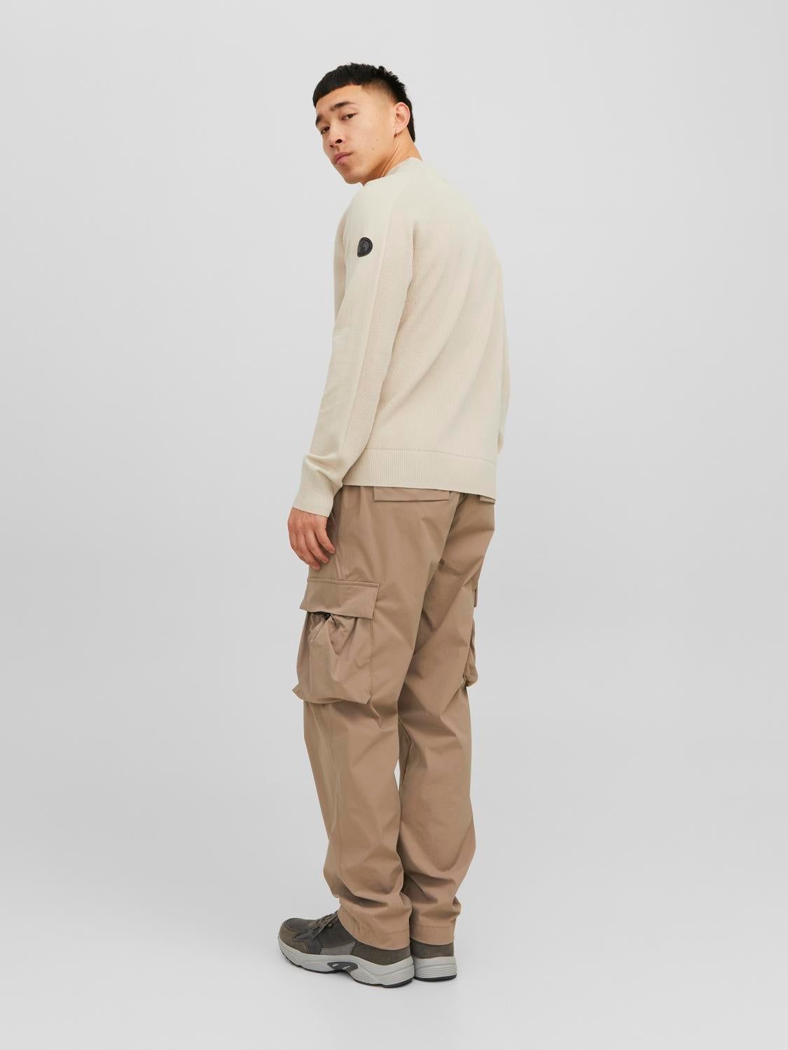 Plain Crew Neck Jumper sold by Jack & Jones product image thumbnail 2