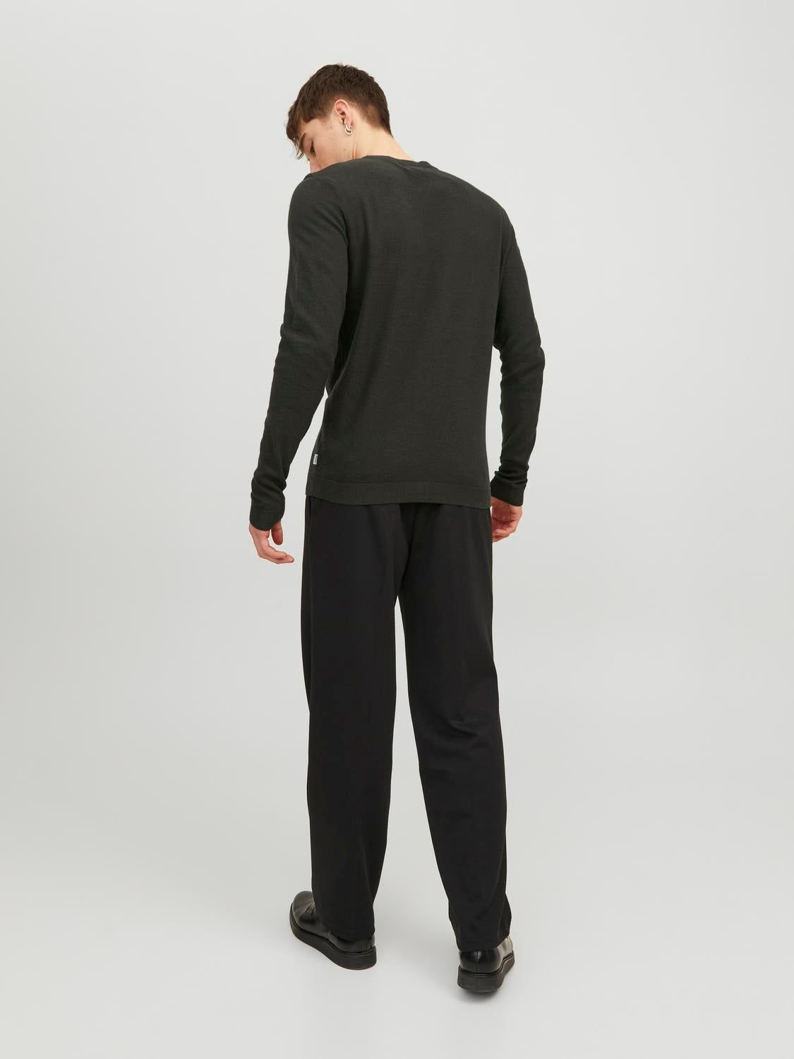 Plain Crew Neck Jumper sold by Jack & Jones product image thumbnail 2