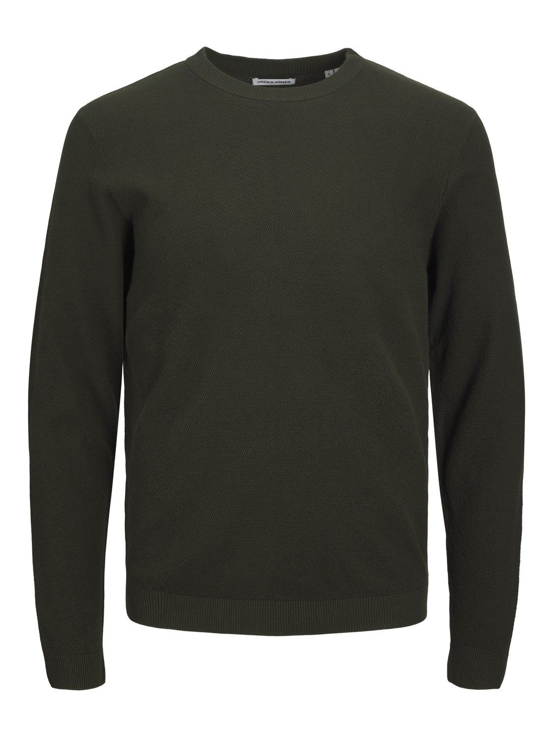 Plain Crew Neck Jumper sold by Jack & Jones product image thumbnail 3