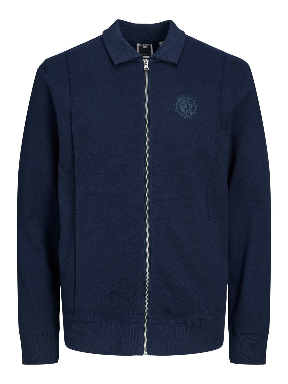 Plain Zip Sweatshirt sold by Jack & Jones product image thumbnail 3