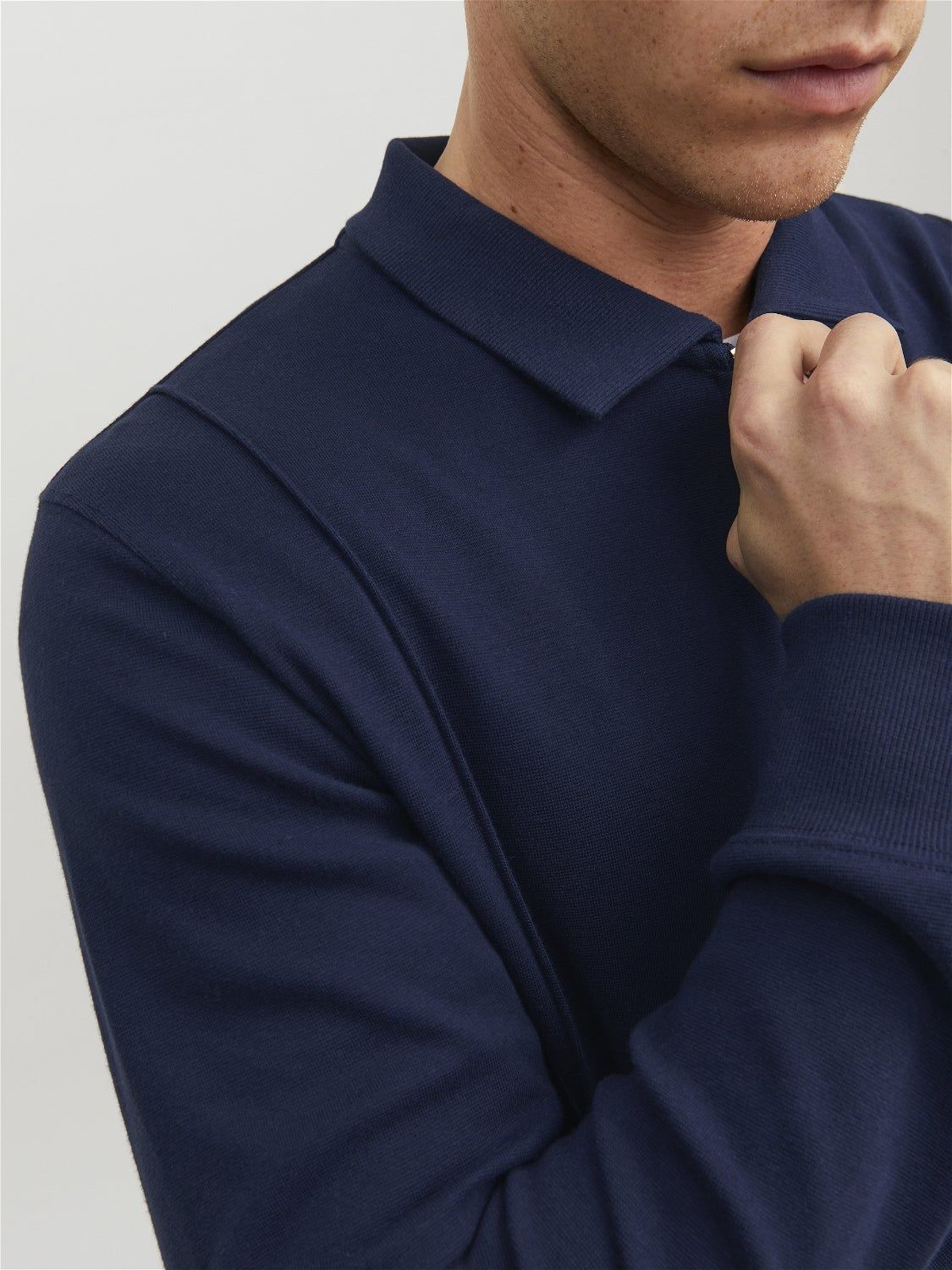 Plain Zip Sweatshirt sold by Jack & Jones product image thumbnail 5