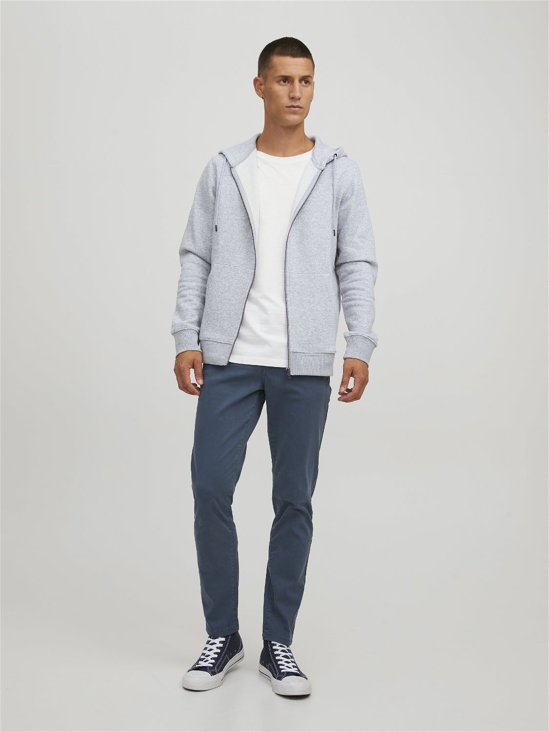 Plain Zip Hoodie sold by Jack & Jones product image thumbnail 5