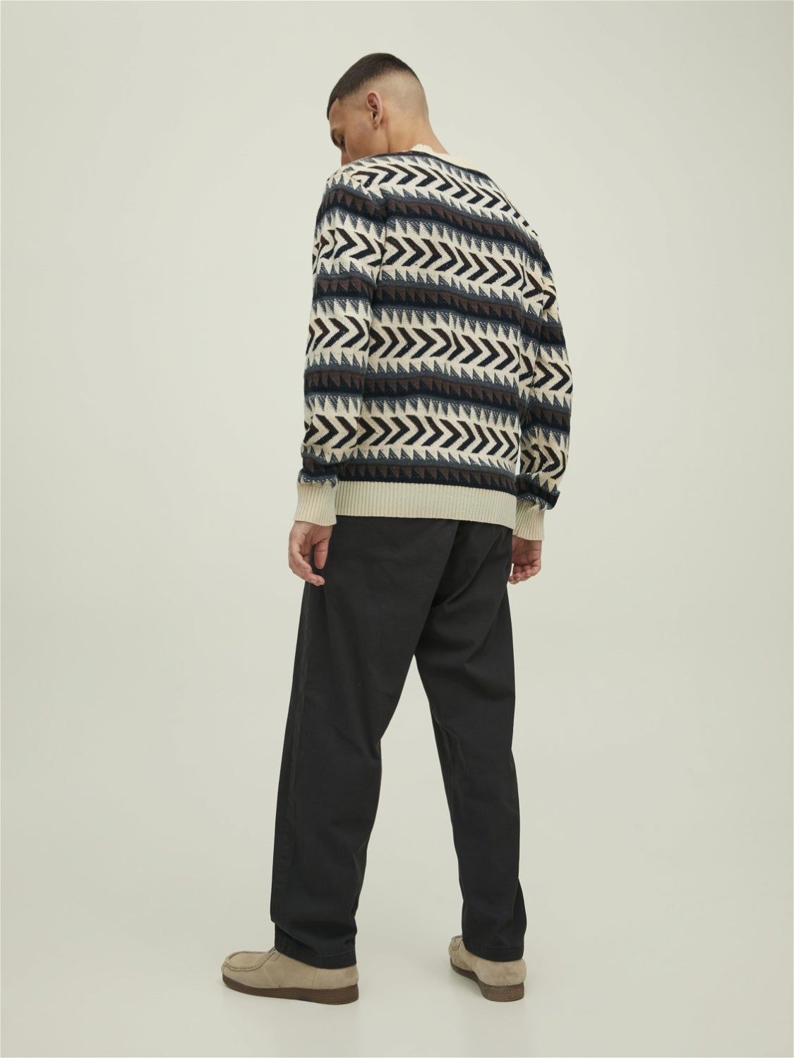 All Over Print Crew Neck Jumper sold by Jack & Jones product image thumbnail 2