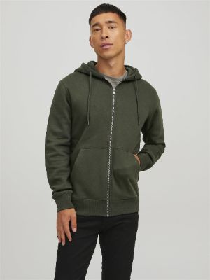Plain Zip Hoodie sold by Jack & Jones