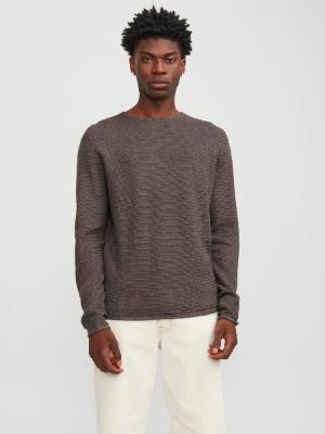 Plain Crew Neck Jumper sold by Jack & Jones