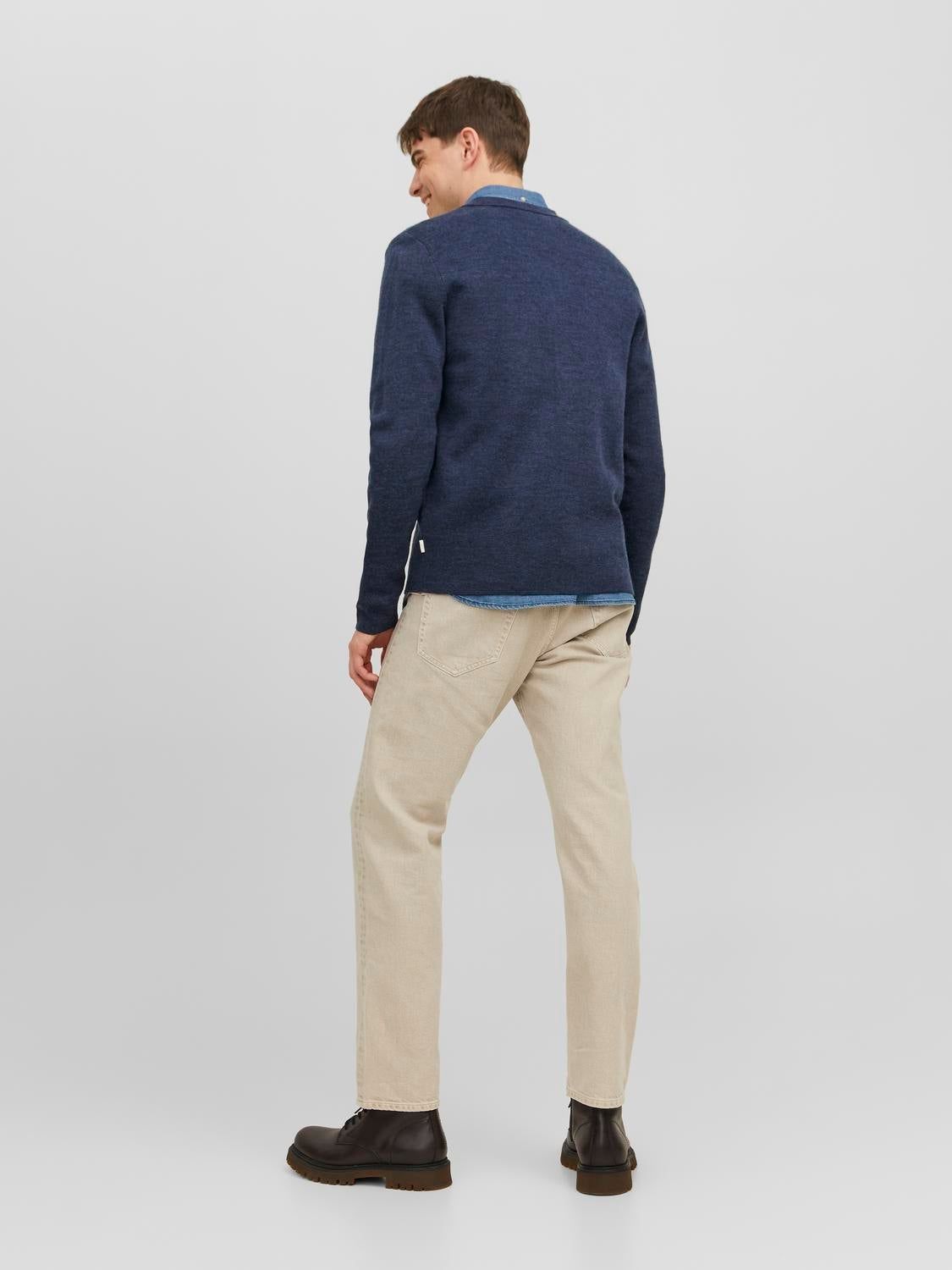Plain Knitted cardigan sold by Jack & Jones product image thumbnail 2