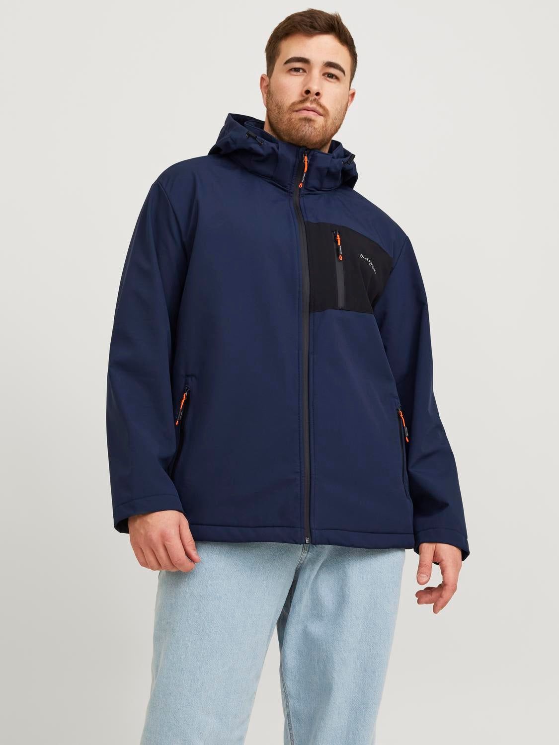 Plus Size Softshell jacket sold by Jack & Jones