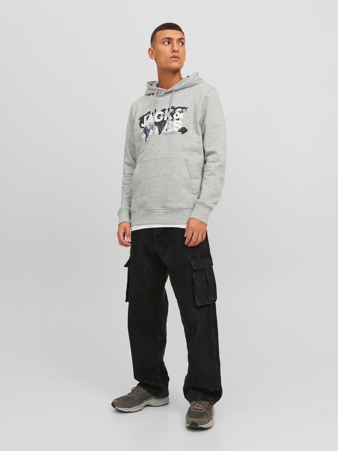 Logo Hoodie sold by Jack & Jones product image thumbnail 4