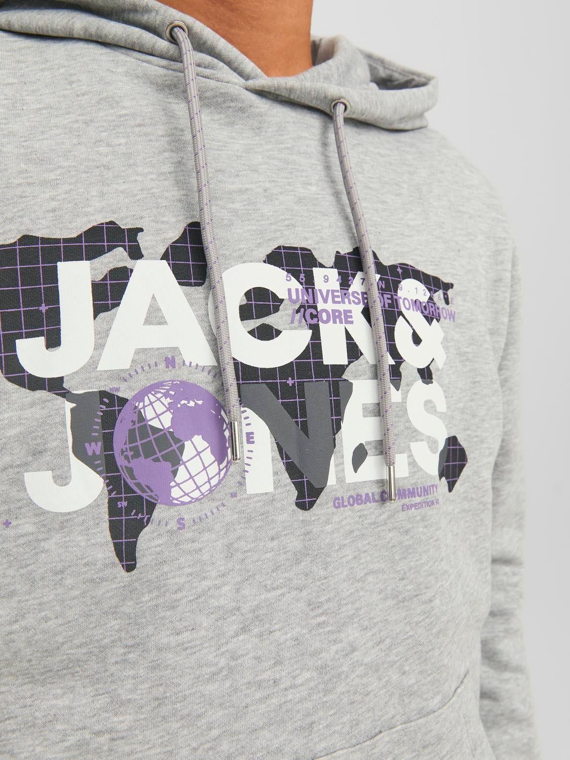 Logo Hoodie sold by Jack & Jones product image thumbnail 5