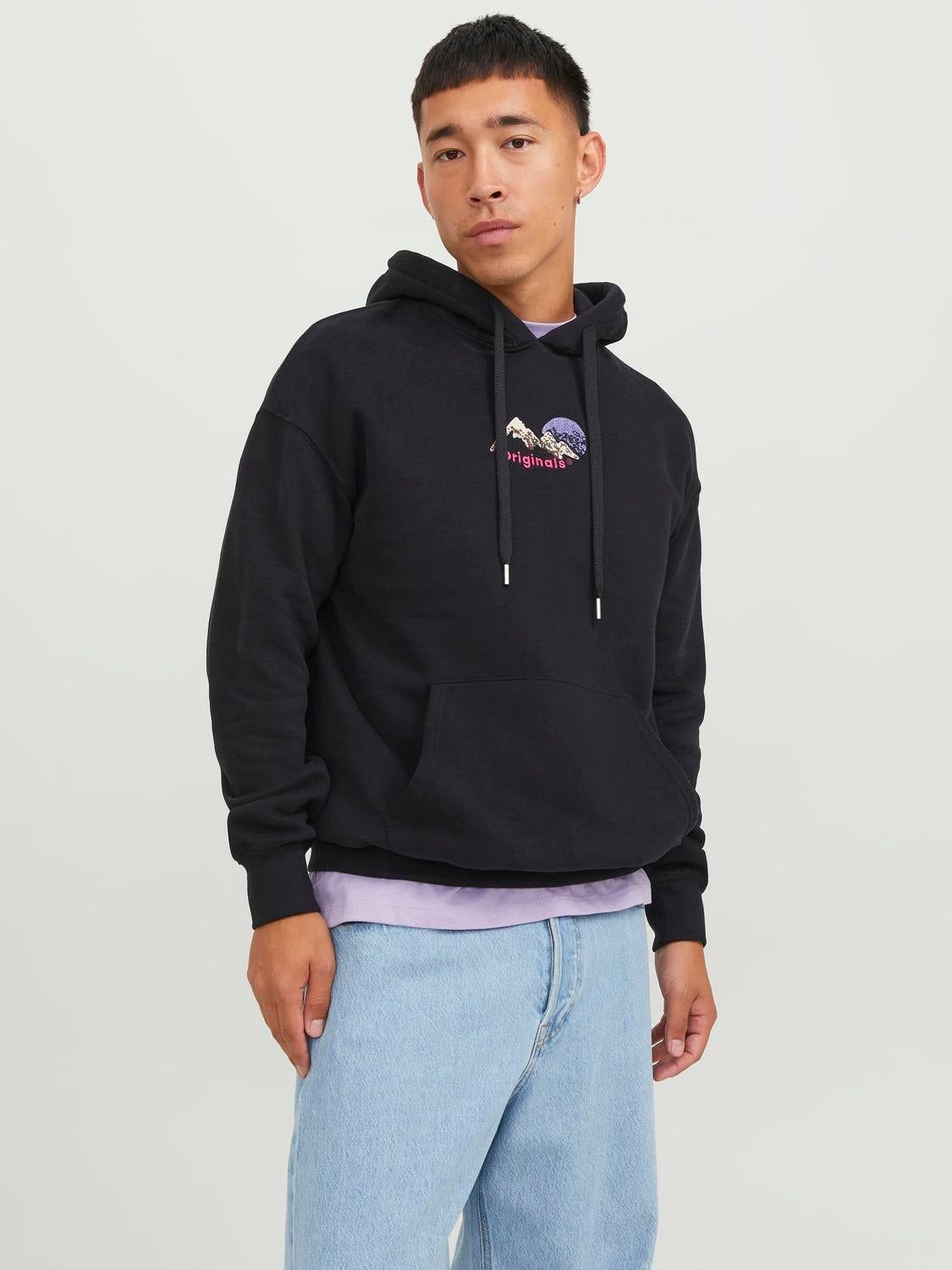 Printed Hoodie sold by Jack & Jones