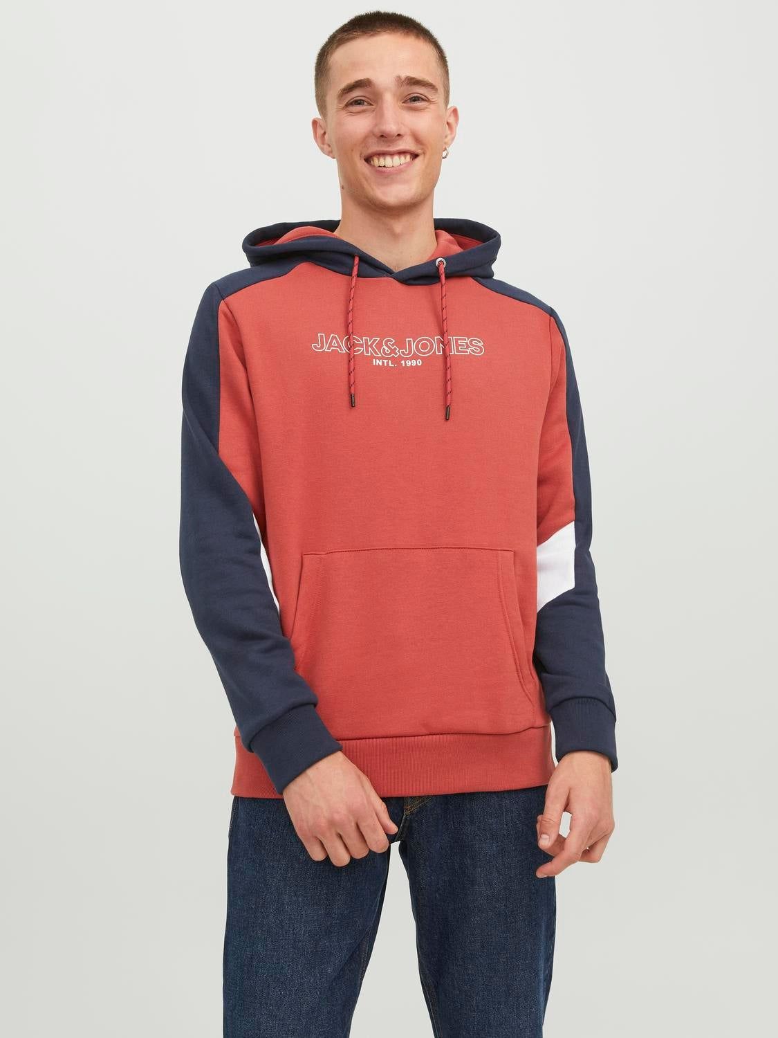 Colour block Hoodie sold by Jack & Jones