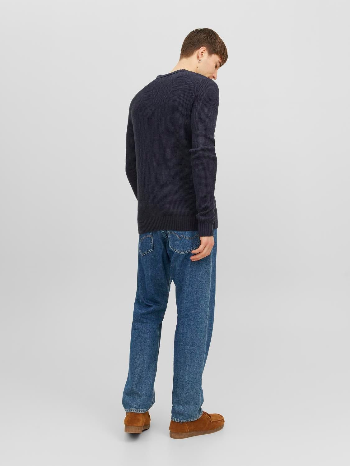 Plain Crew Neck Jumper sold by Jack & Jones product image thumbnail 2