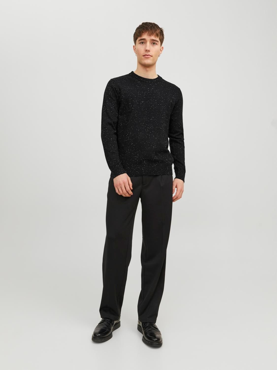 Melange Crew Neck Jumper sold by Jack & Jones product image thumbnail 4