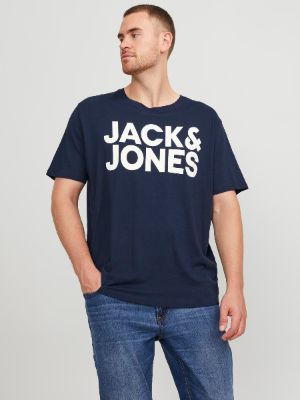 Plus Size Logo T-shirt sold by Jack & Jones