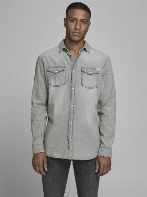 Slim Fit Denim Shirt sold by Jack & Jones
