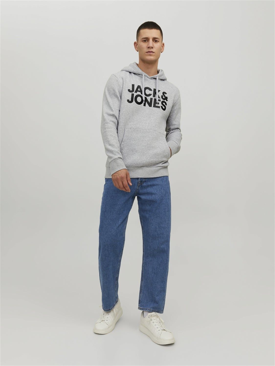 Logo Hoodie sold by Jack & Jones product image thumbnail 5