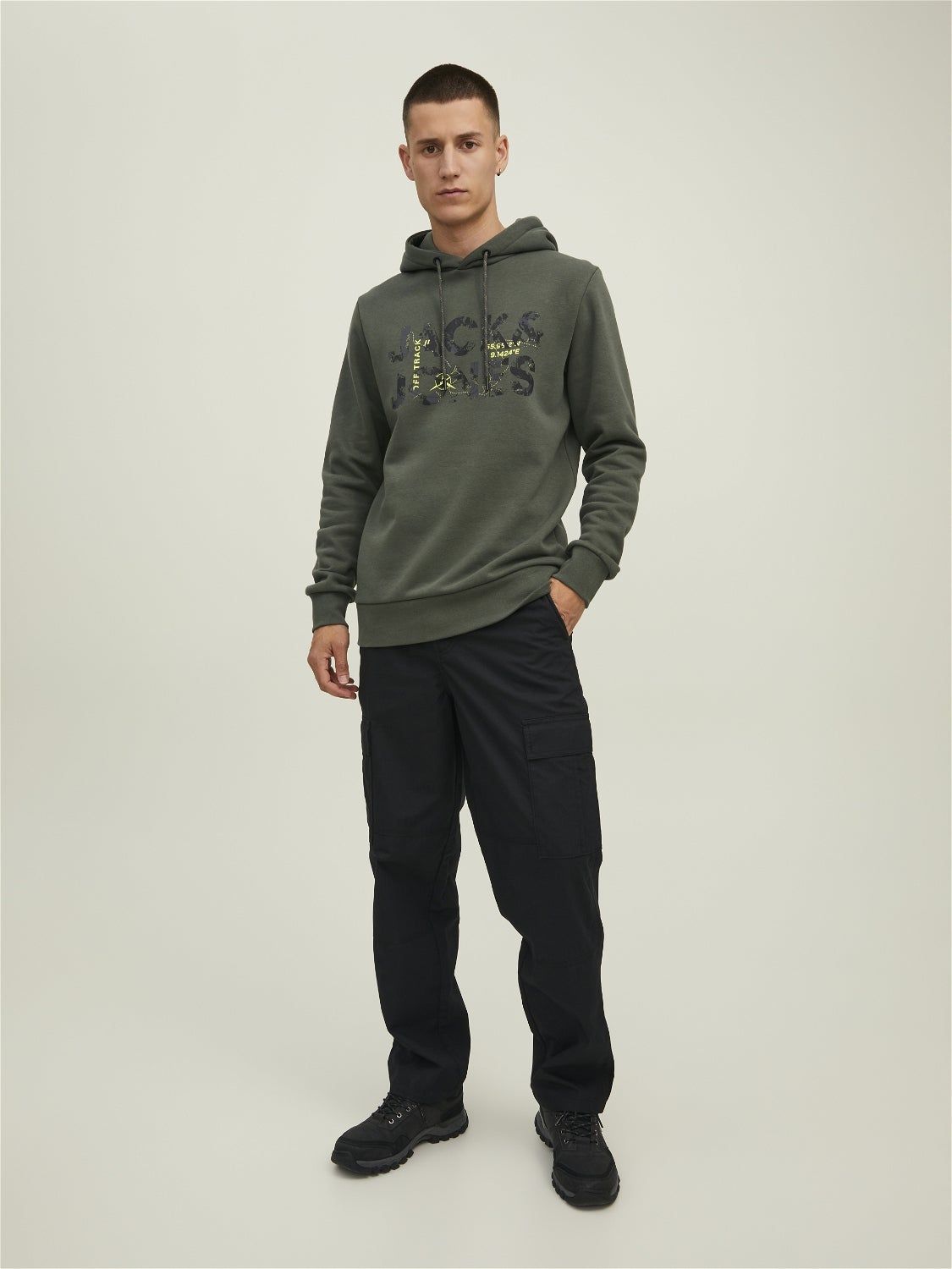Logo Hoodie sold by Jack & Jones product image thumbnail 4