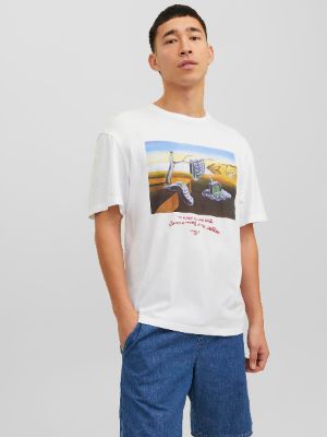 Photo printed Crew neck T-shirt sold by Jack & Jones