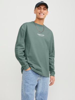 Printed Crew neck T-shirt sold by Jack & Jones