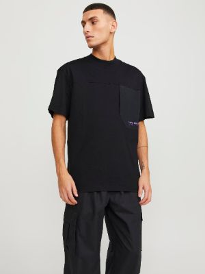 Printed Crew neck T-shirt sold by Jack & Jones