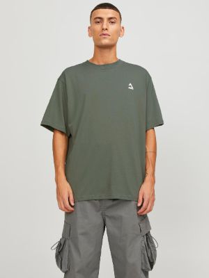 Printed Crew neck T-shirt sold by Jack & Jones