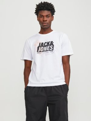 Printed Crew neck T-shirt sold by Jack & Jones