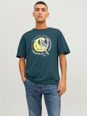 Logo Crew neck T-shirt sold by Jack & Jones