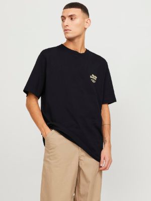 Printed Crew neck T-shirt sold by Jack & Jones