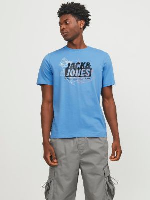 Printed Crew neck T-shirt sold by Jack & Jones