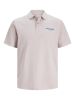 Logo Shirt collar T-shirt sold by Jack & Jones