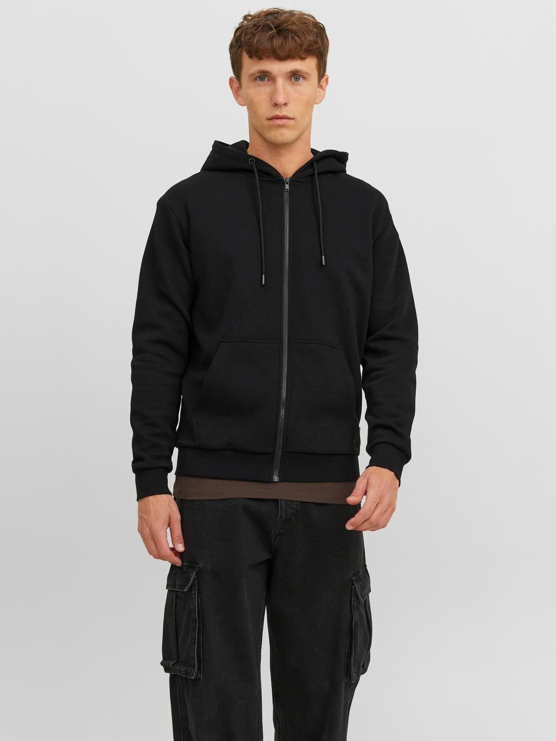 Plain Zip Hoodie sold by Jack & Jones