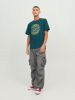 Printed Crew neck T-shirt sold by Jack & Jones
