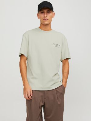 Printed Crew neck T-shirt sold by Jack & Jones